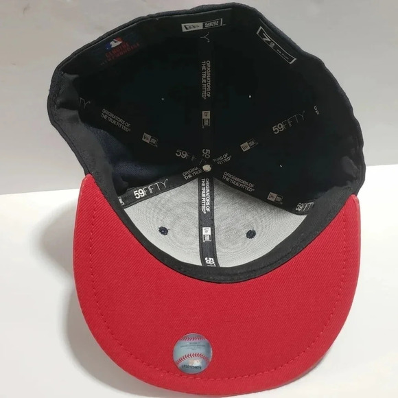 59Fifty/New Era  Mens 7 3/8 Atlanta Braves Snapback Hat - Picture 3 of 6